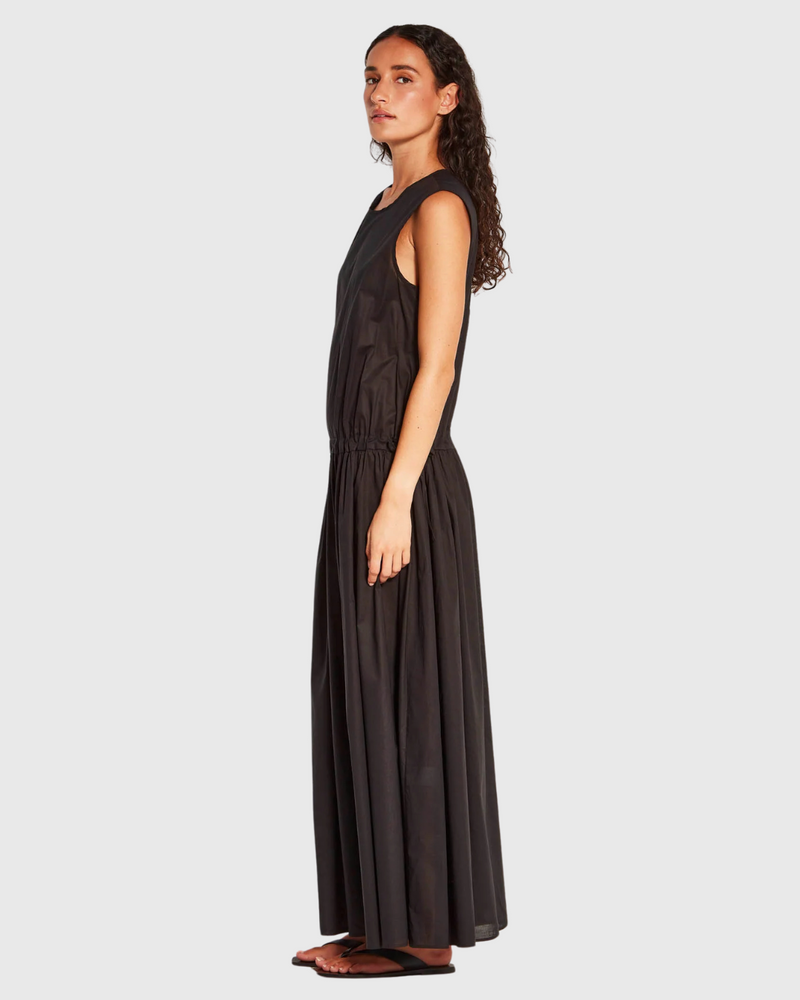 Romi Dress (Resort Cotton) Black