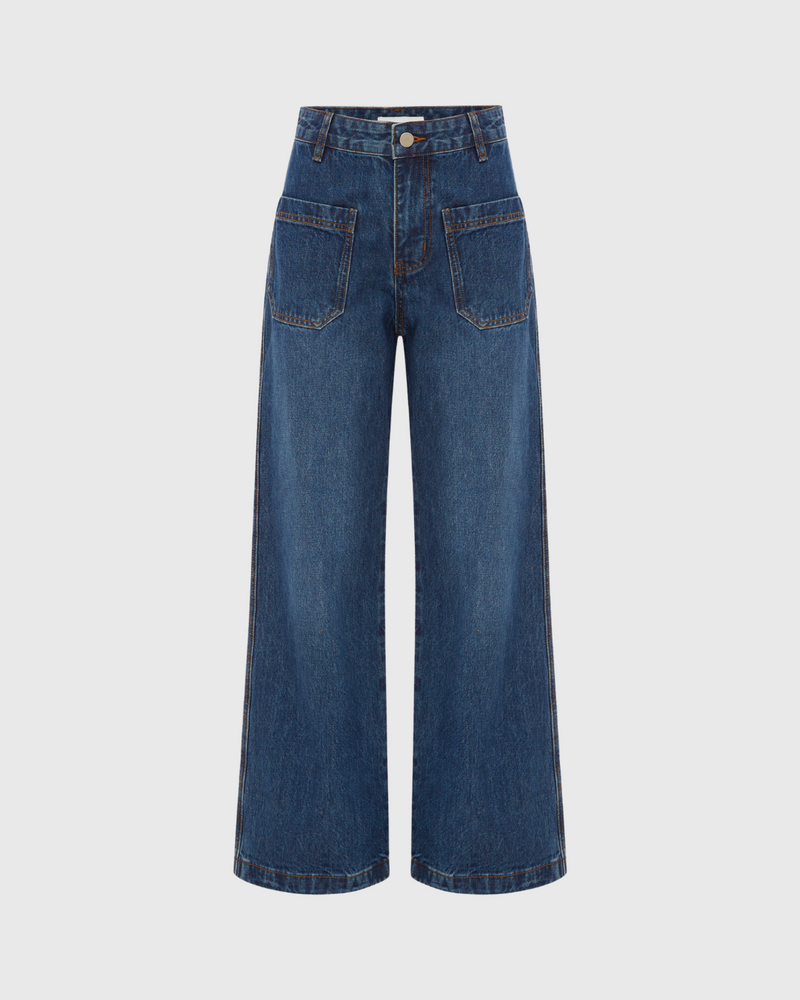 Jahmain Straight Jean Classic Indigo