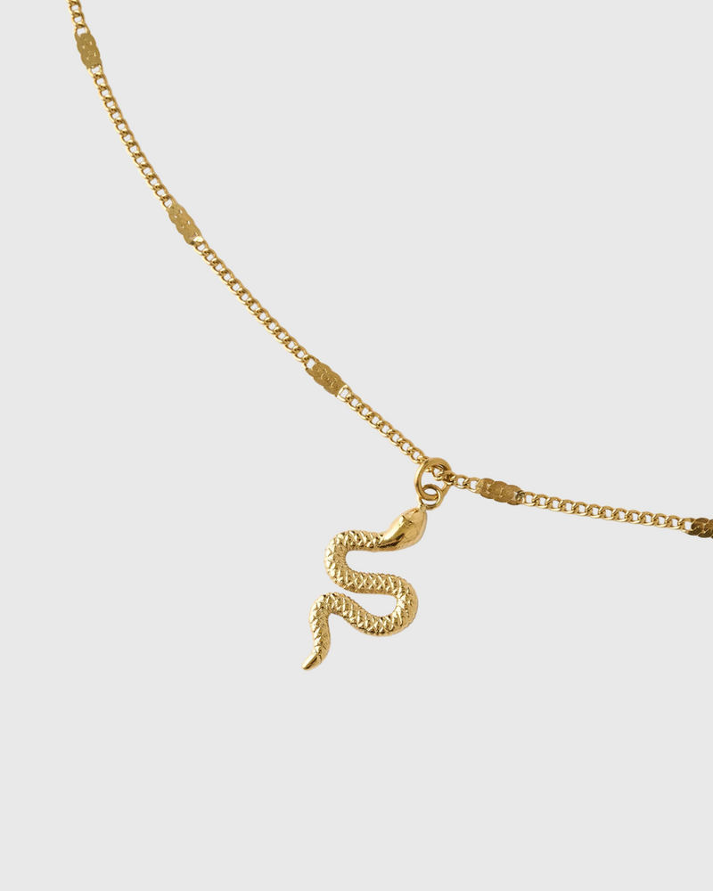 Boa Necklace Gold
