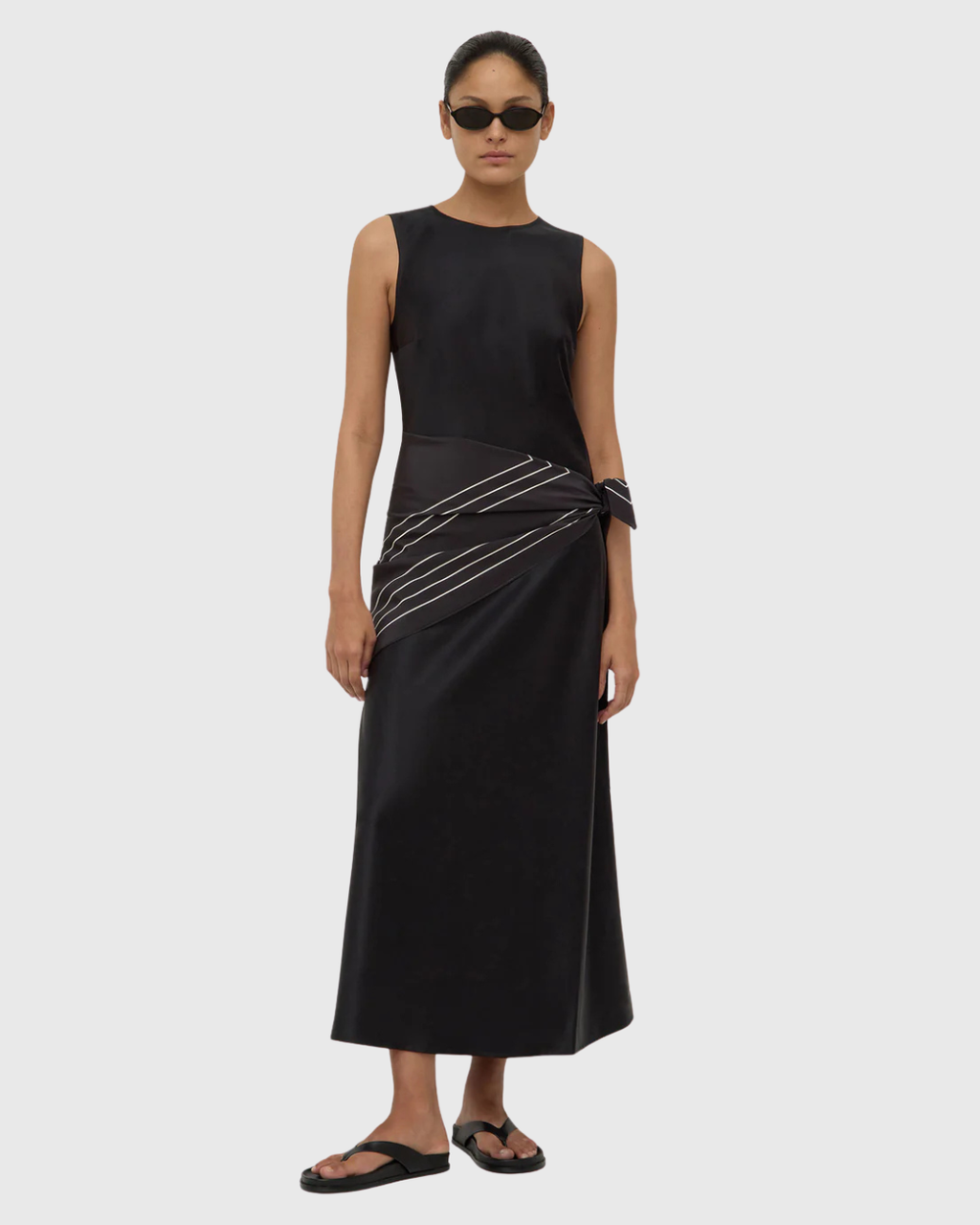 Ilsa Midi Dress Black