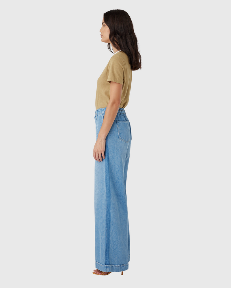 Lotus Mid Wide Pant Bluejay