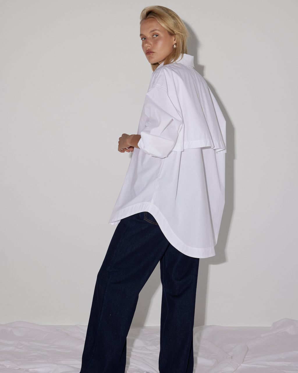 Mayra Shirt White