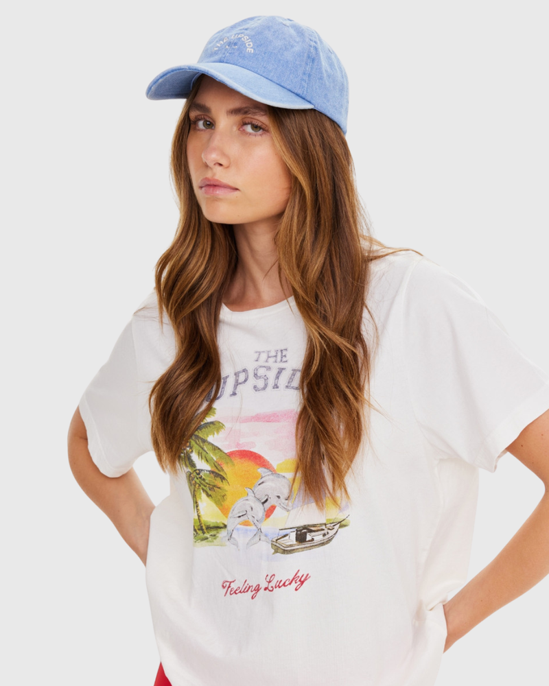 Washed Denim Soft Cap