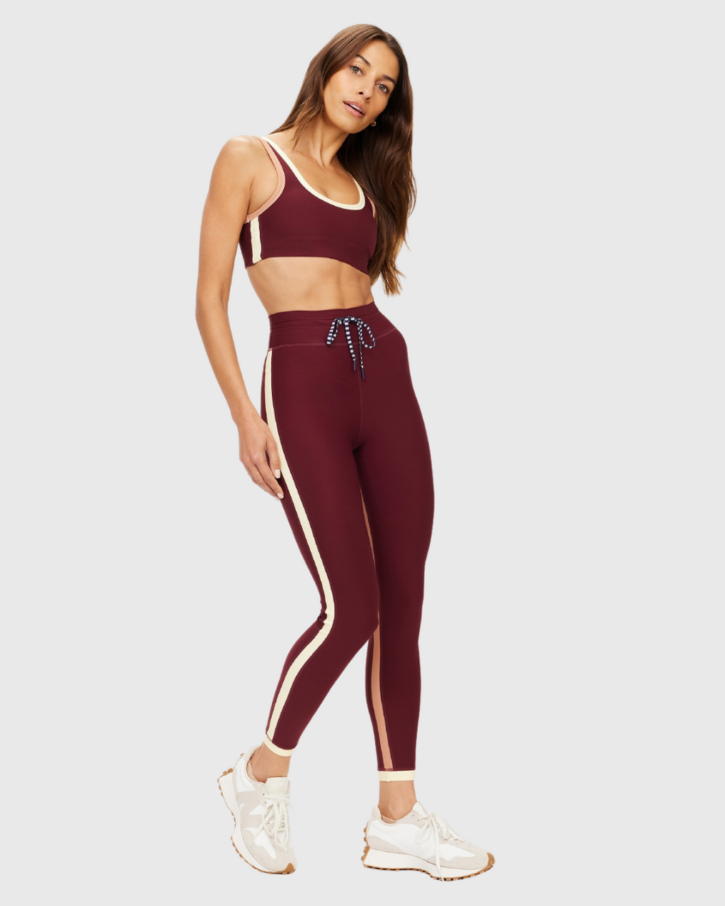 Trail 25in Midi Pant Bordeaux
