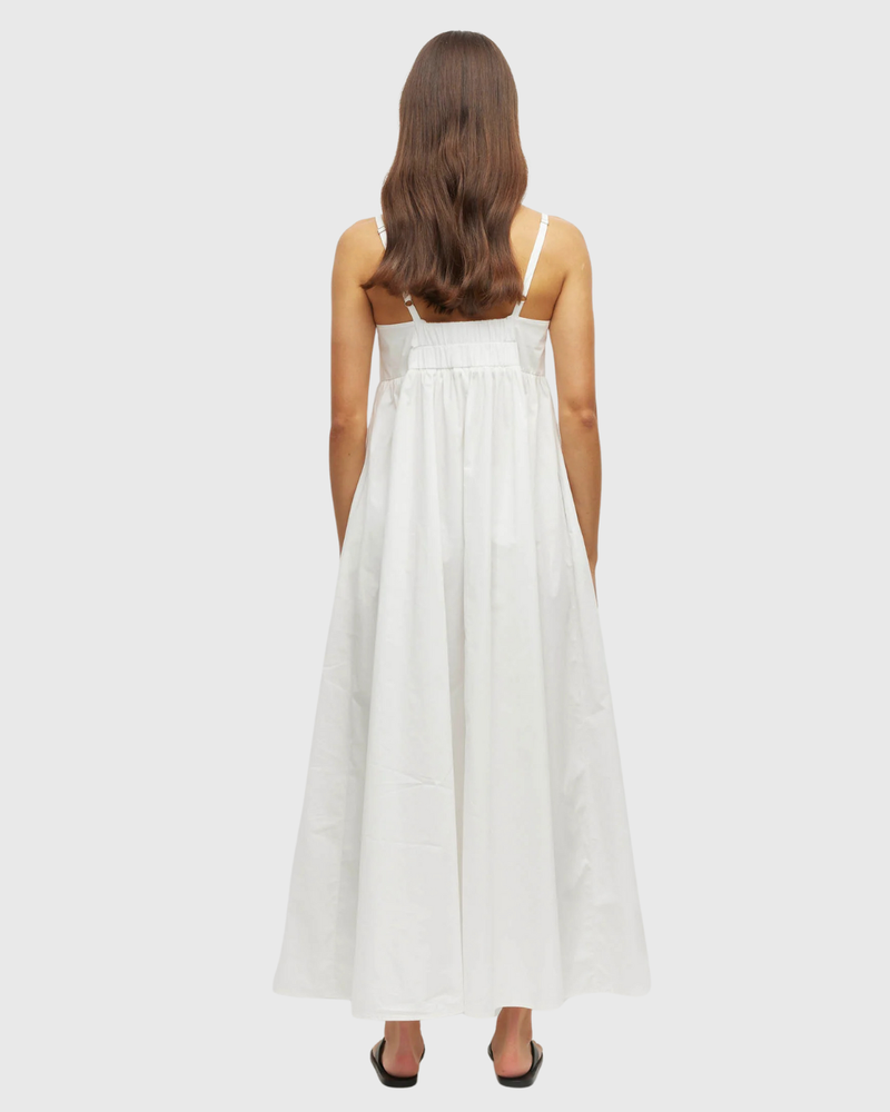 Katy Dress (Organic Cotton) White