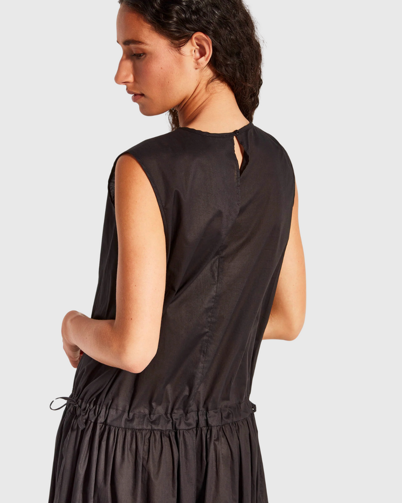 Romi Dress (Resort Cotton) Black