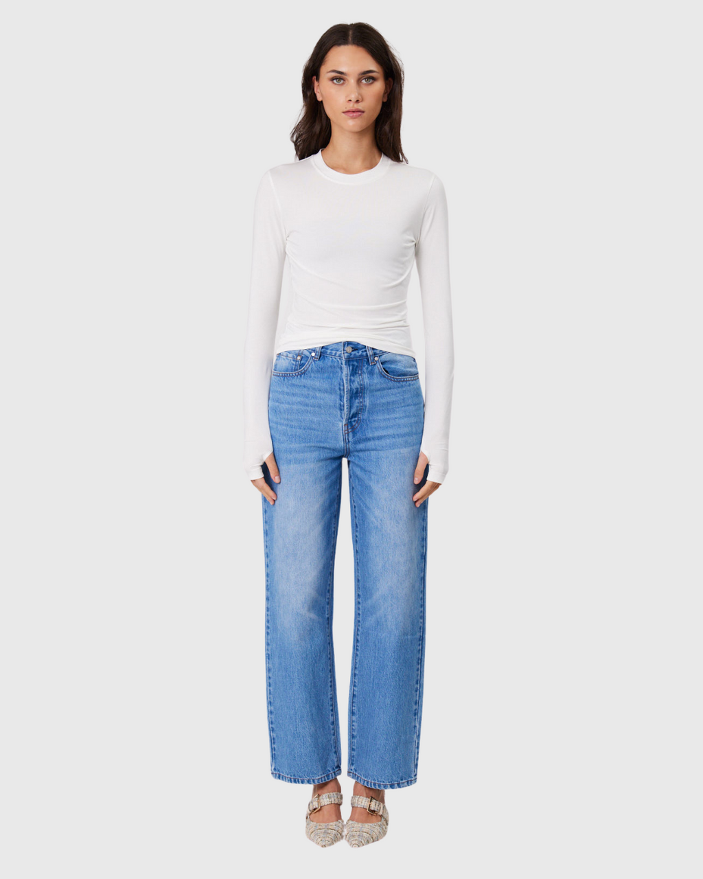Alba Long Sleeve Bone