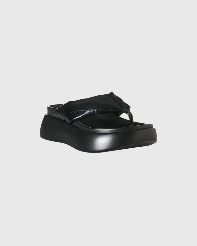 Cullen Black Oily Leather