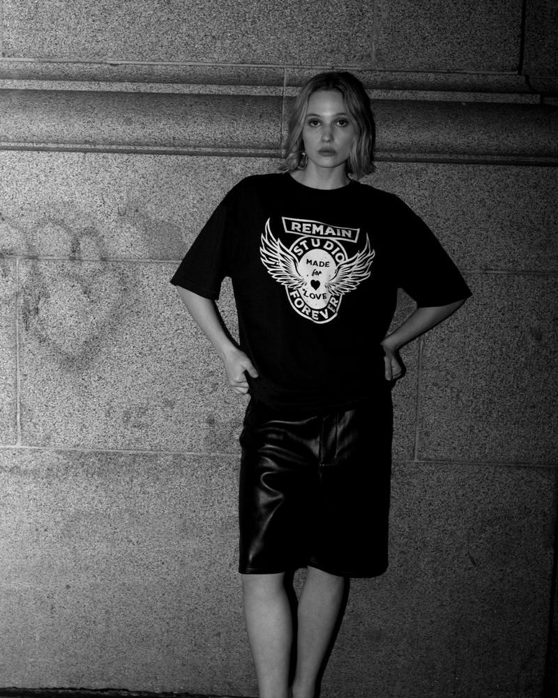 Cruiser Tee Washed Black