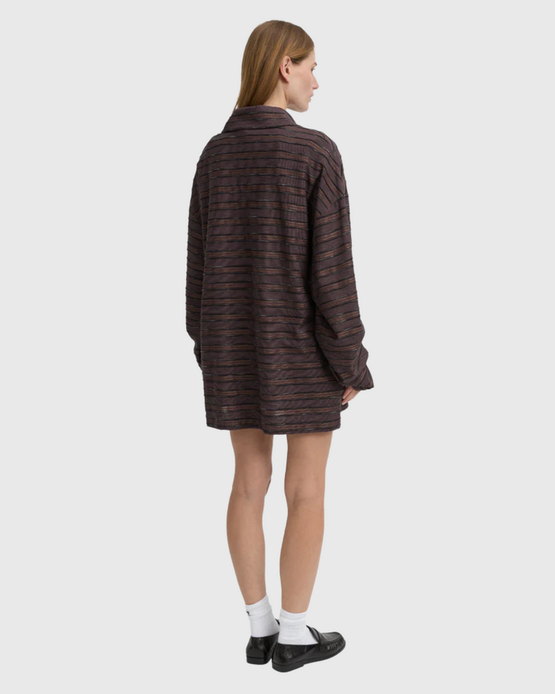 Wynn Polo Top Burgundy