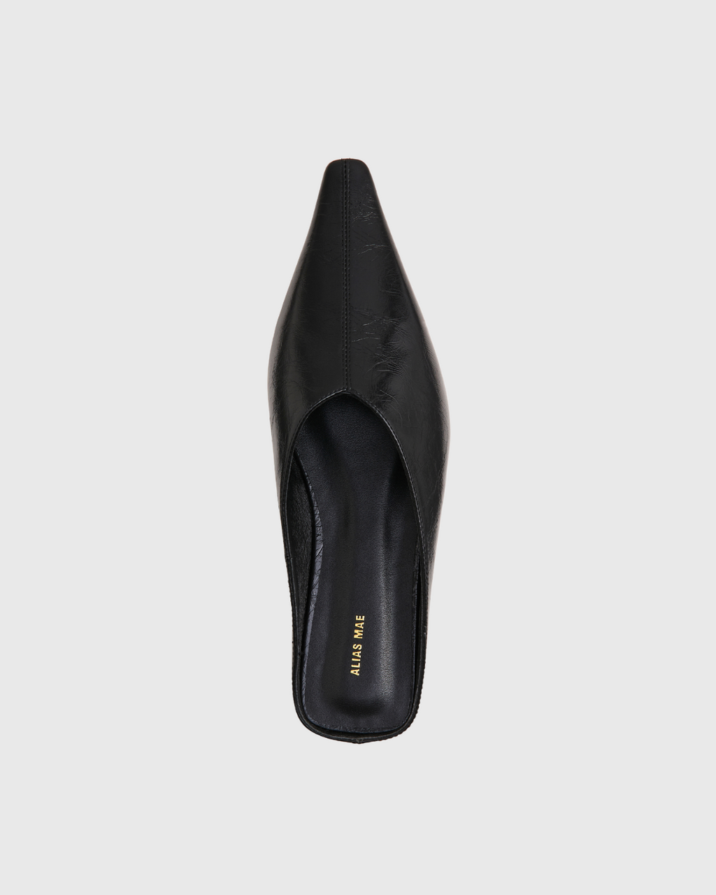 Olive Flat Black Oily Leather