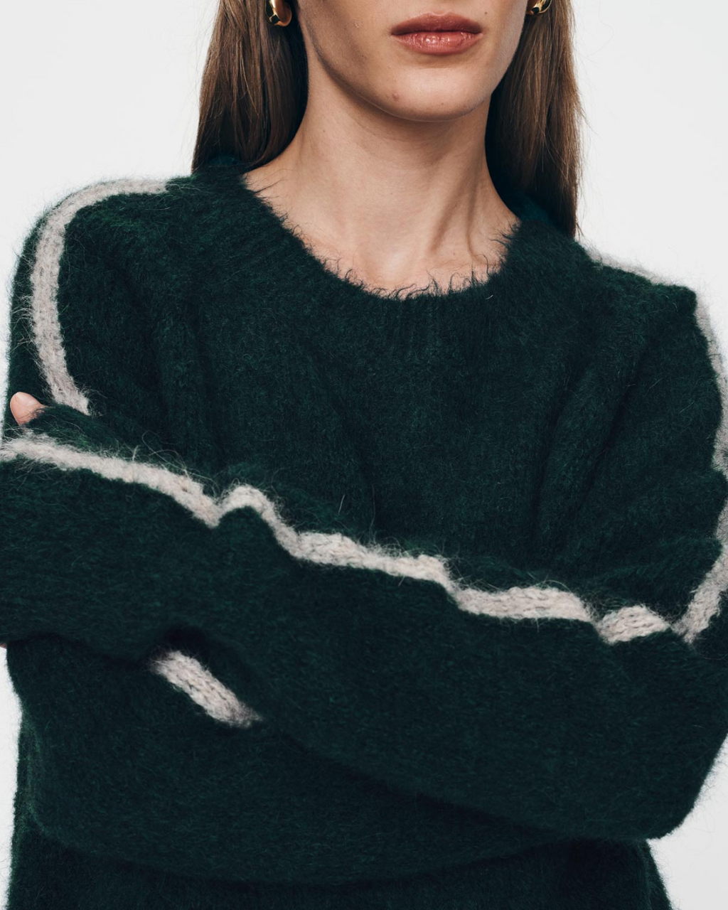 Lamara Knit Jumper Deep Emerald