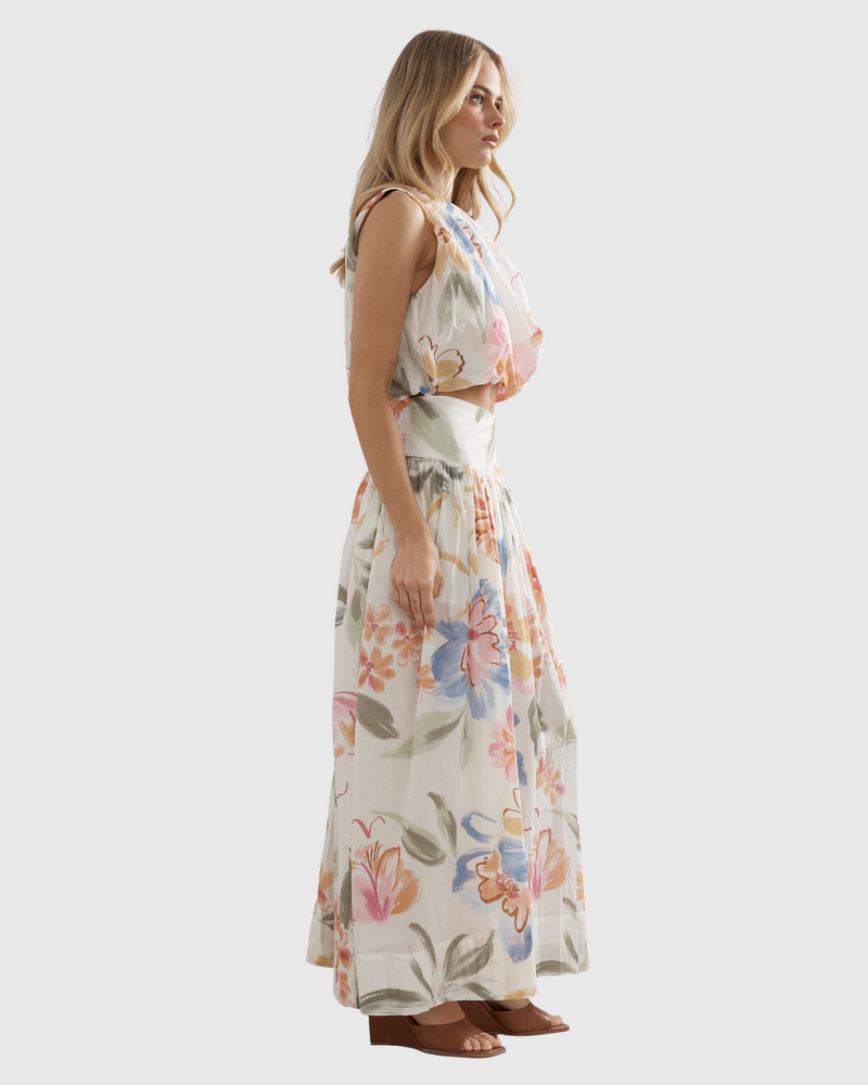 Capri Skirt Tea Party - Floral Cotton Lawn