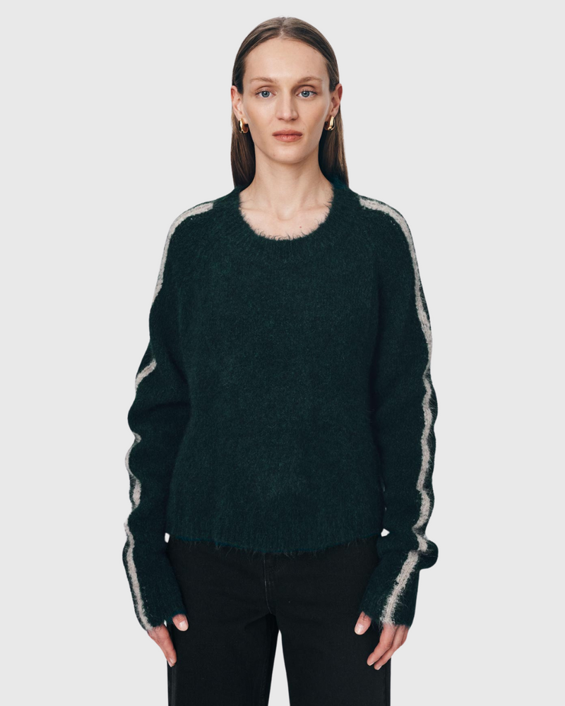 Lamara Knit Jumper Deep Emerald