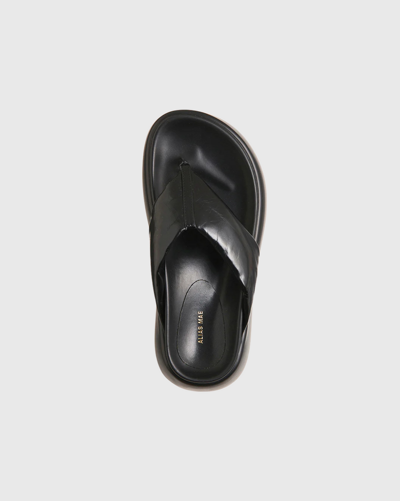Cullen Black Oily Leather