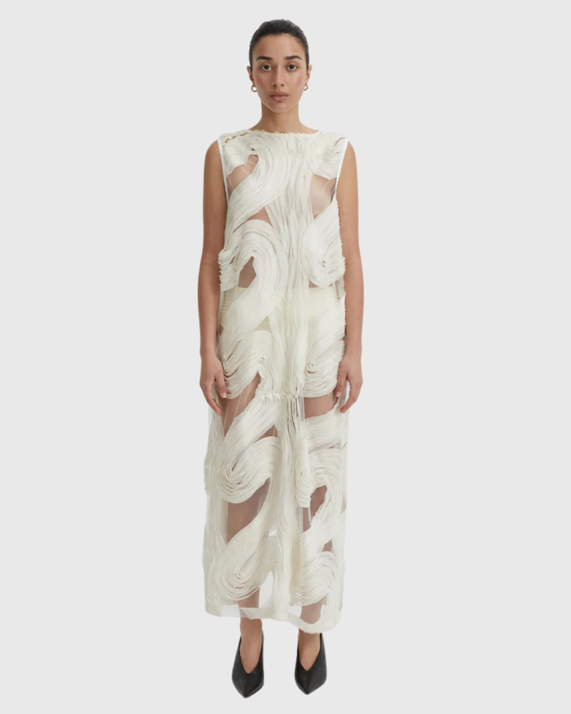 Delmare Dress Ivory