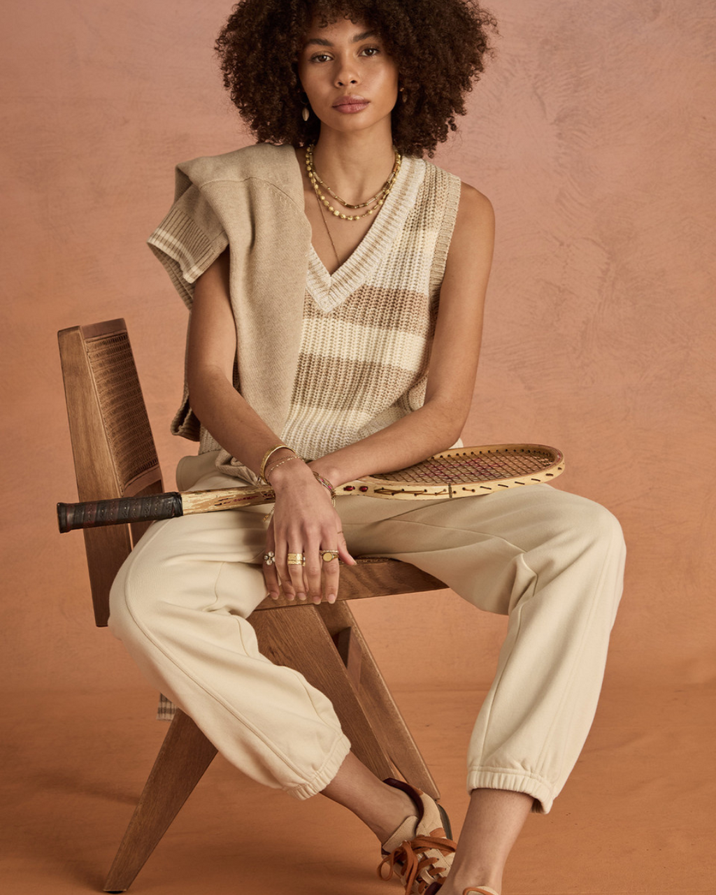 Hamilton Aries Track Pant Cream