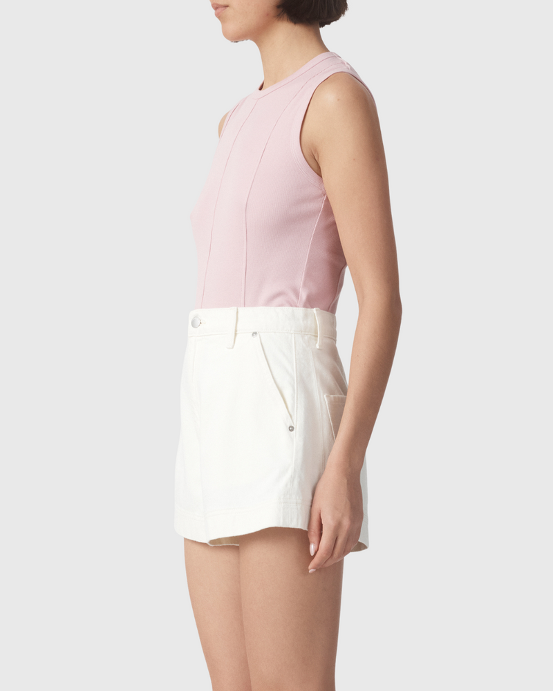 Panelled Rib Tank Wildflower