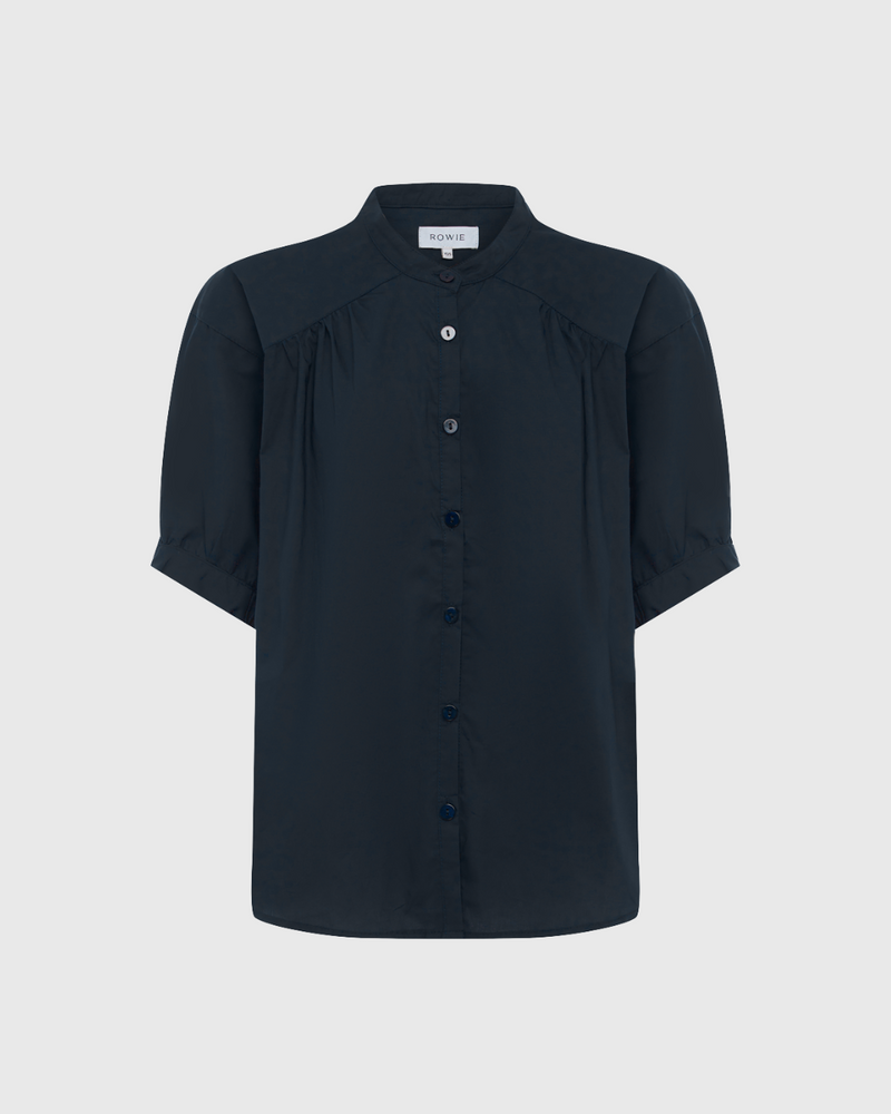 Cora Spring Blouse Ink Cotton