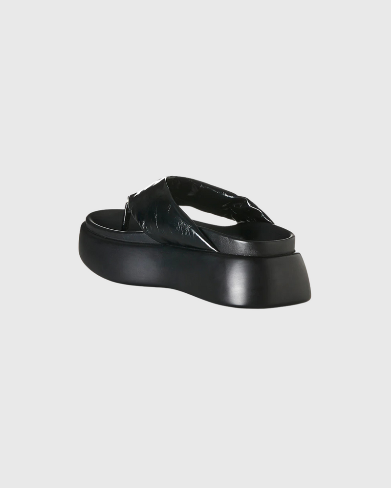 Cullen Black Oily Leather