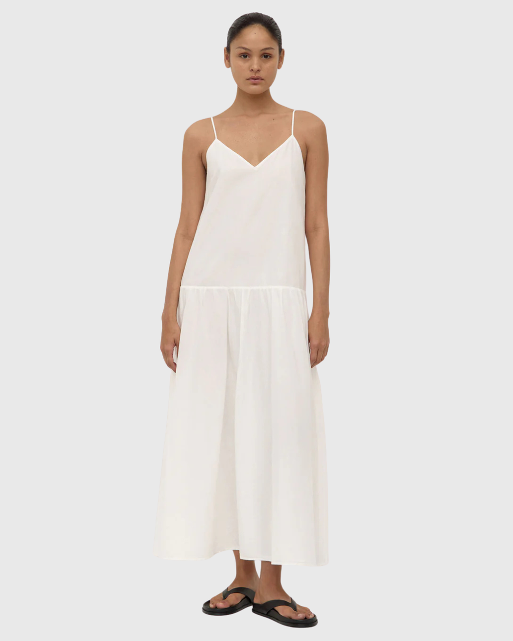 Masie Maxi Dress White