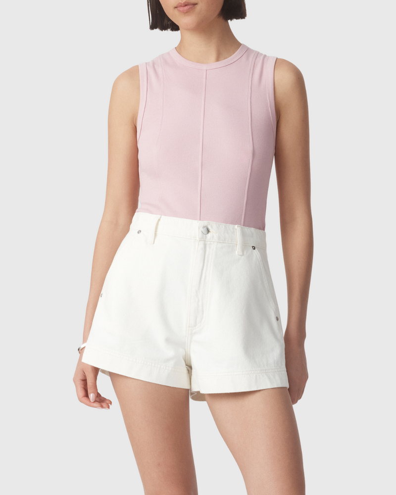 Panelled Rib Tank Wildflower