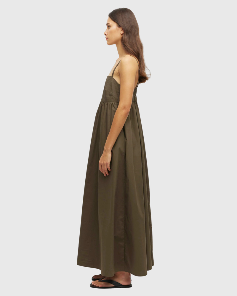 Katy Dress (Organic Cotton) Olive