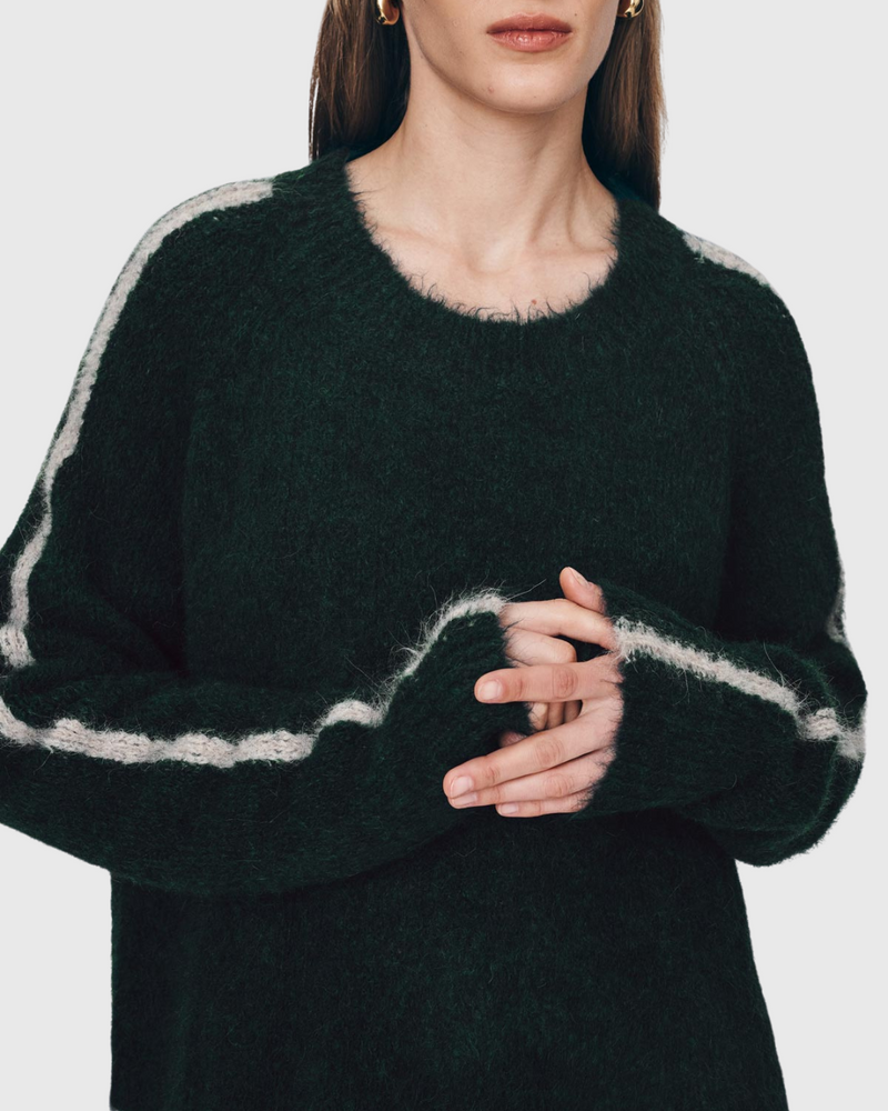 Lamara Knit Jumper Deep Emerald