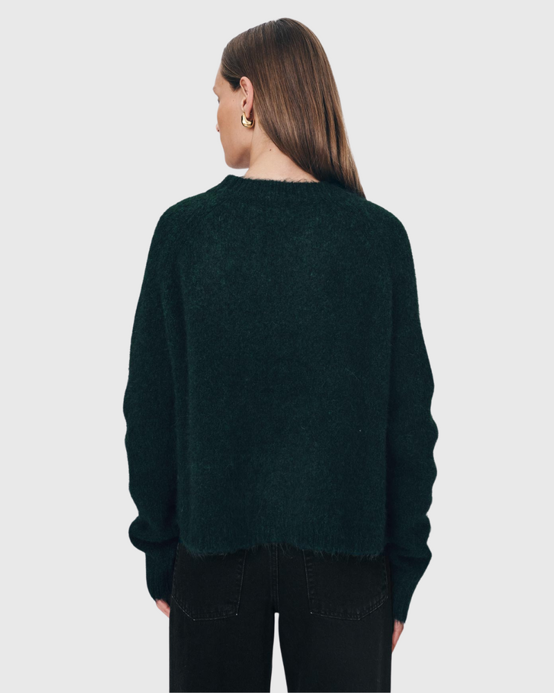 Lamara Knit Jumper Deep Emerald