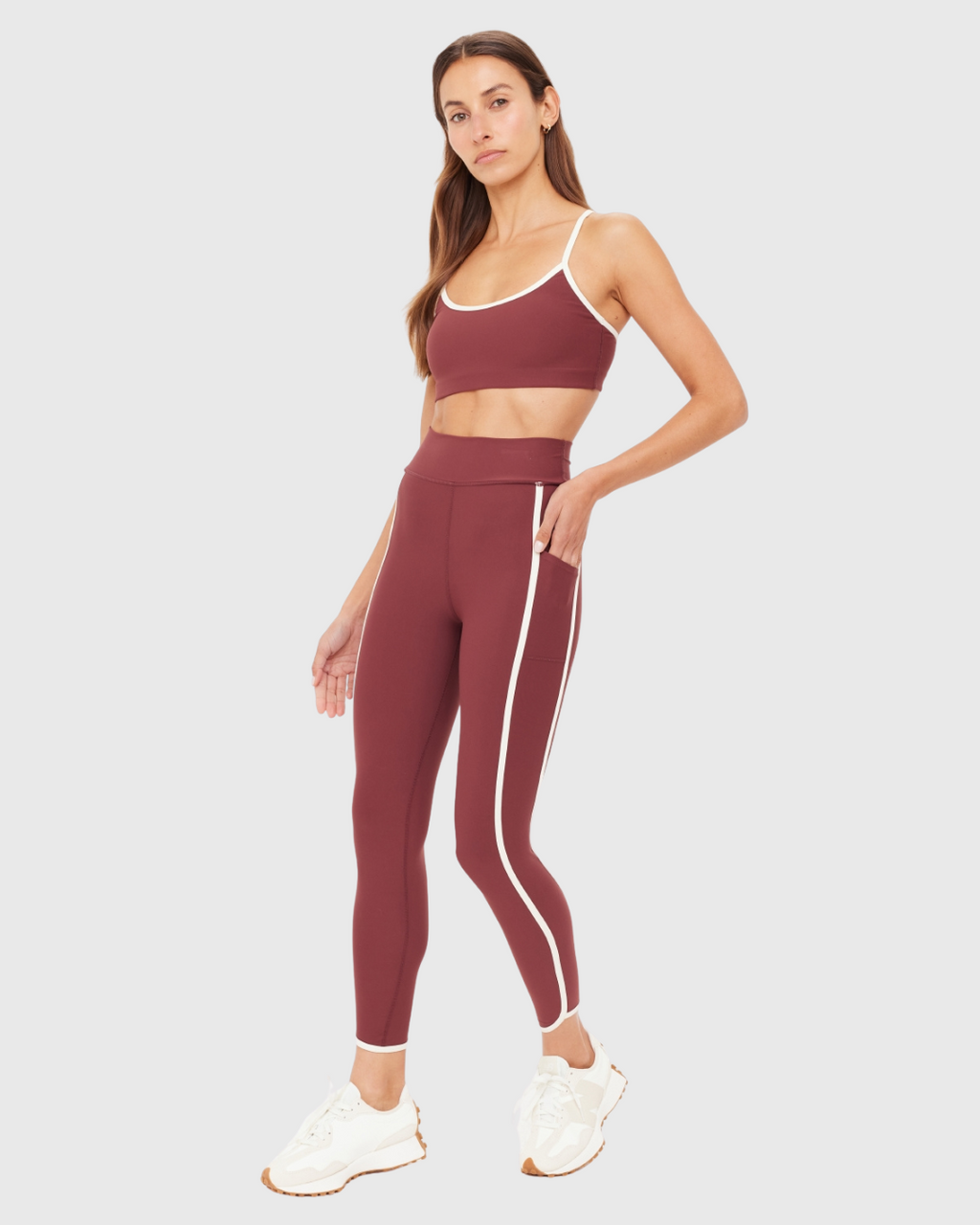 Samara 25in Midi Pant Sienna