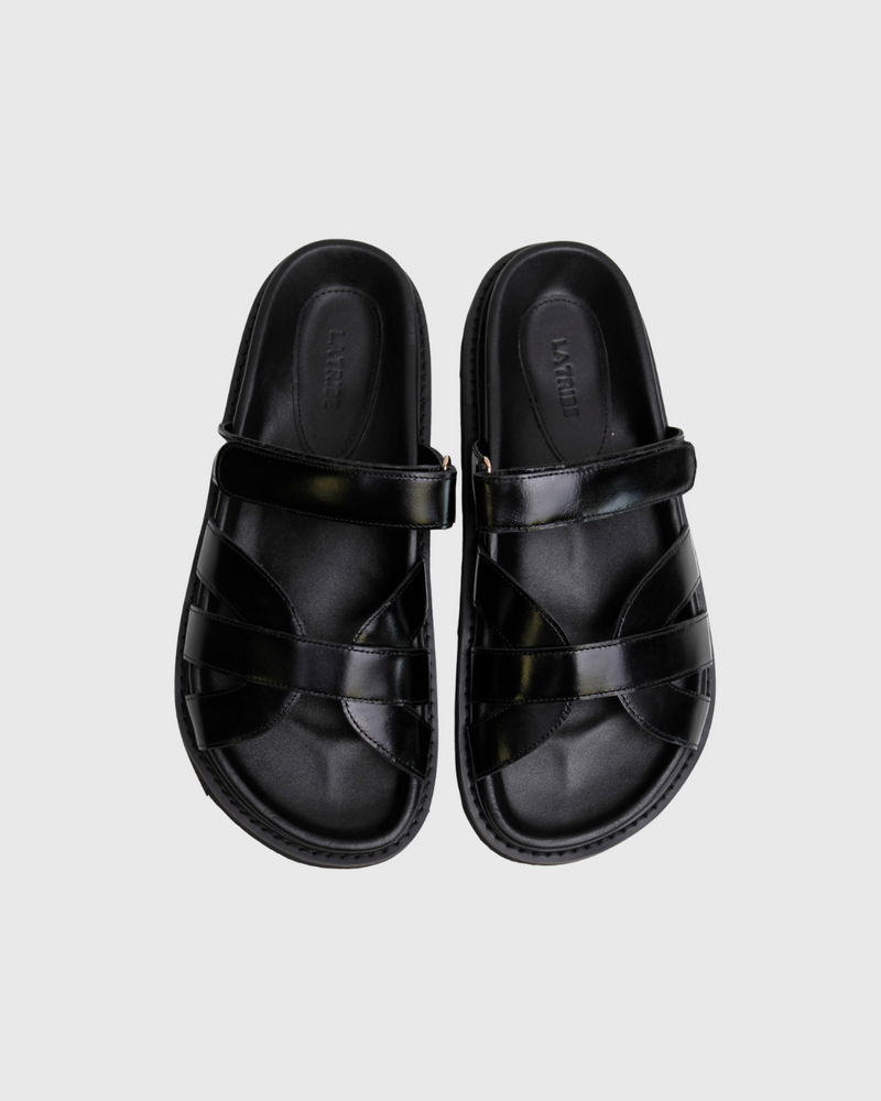 Olive Slide Black