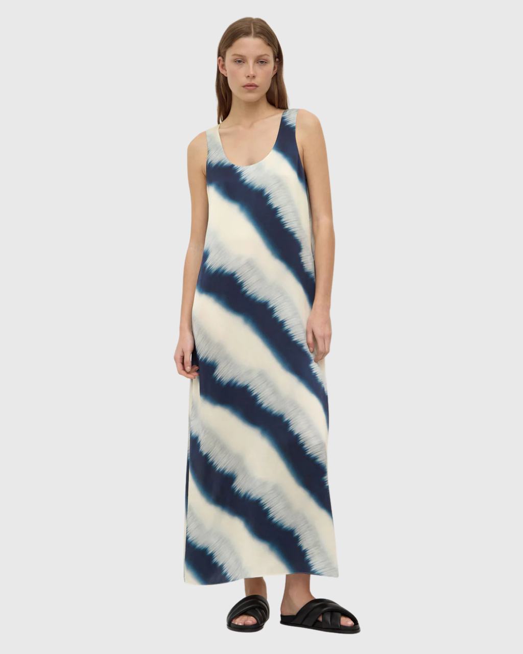 Marabella Silk Midi Dress Marabella Print