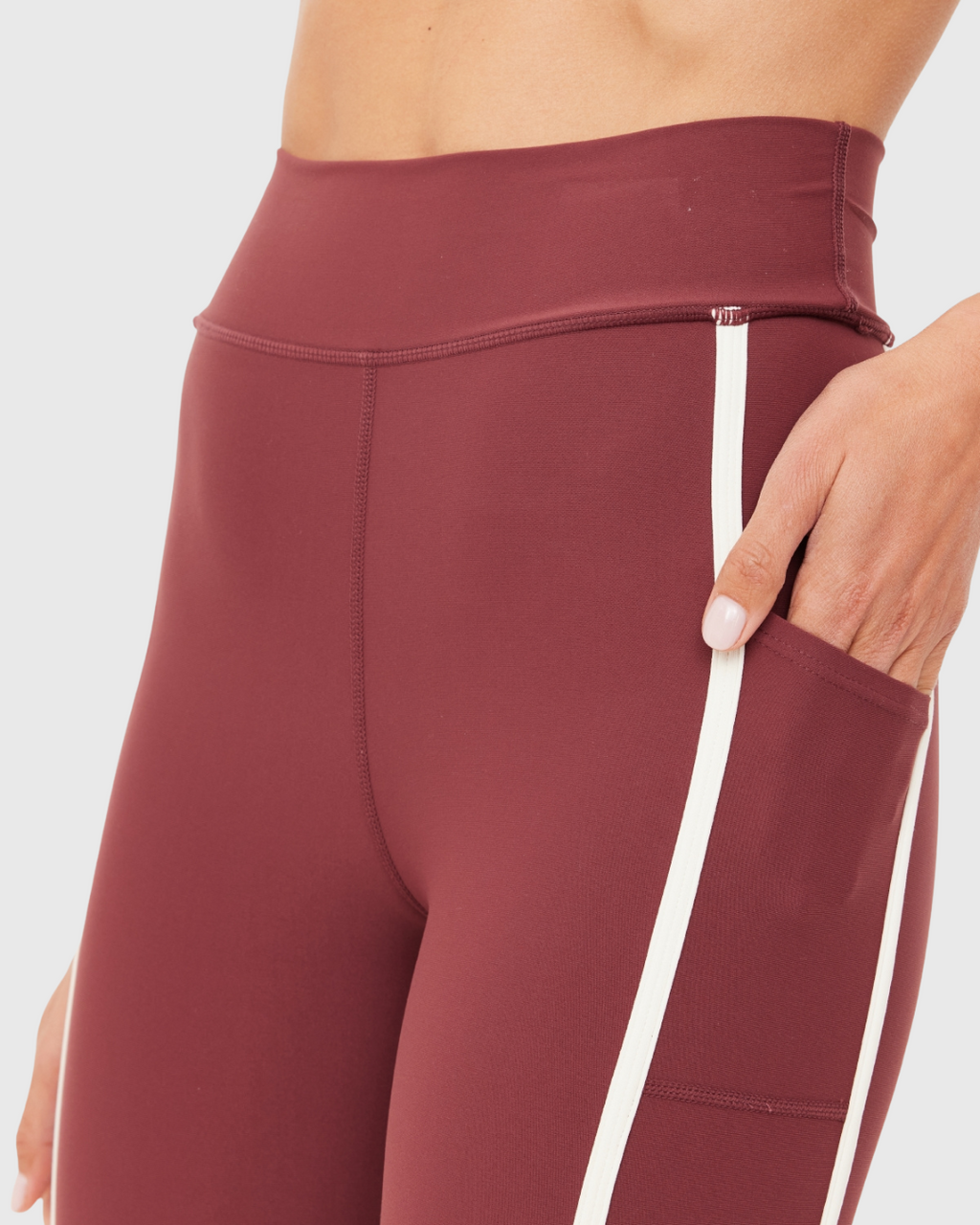 Samara 25in Midi Pant Sienna