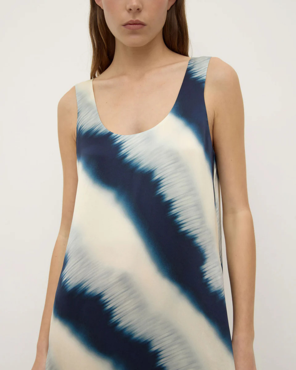 Marabella Silk Midi Dress Marabella Print