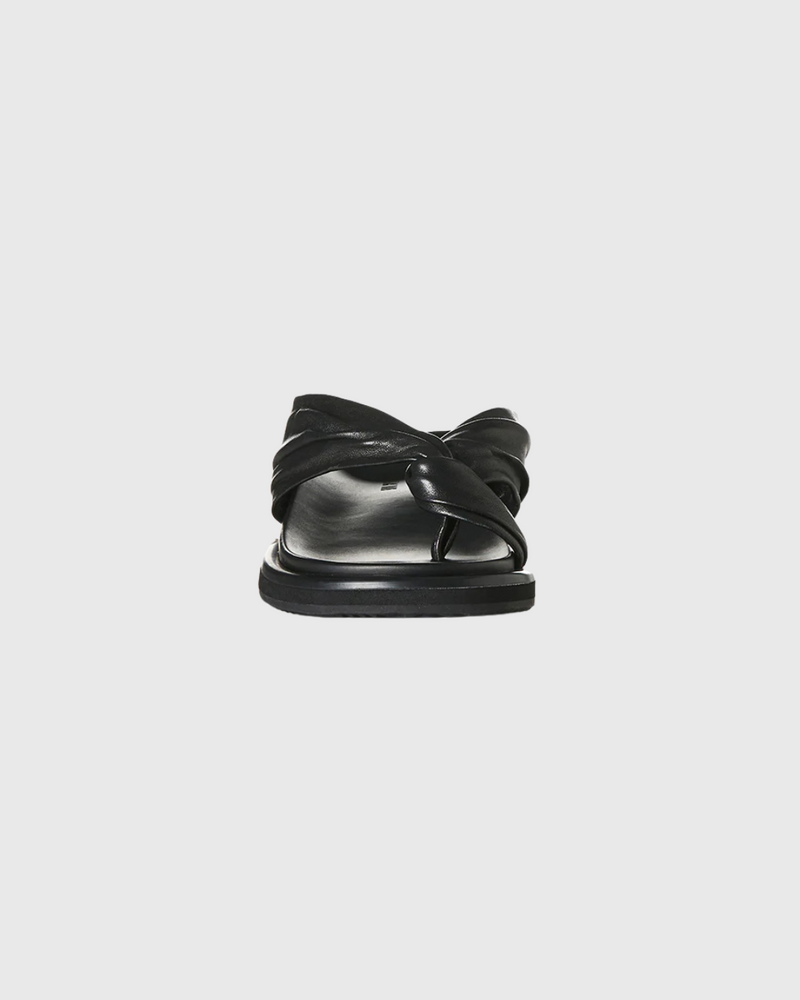 Paola Black Leather