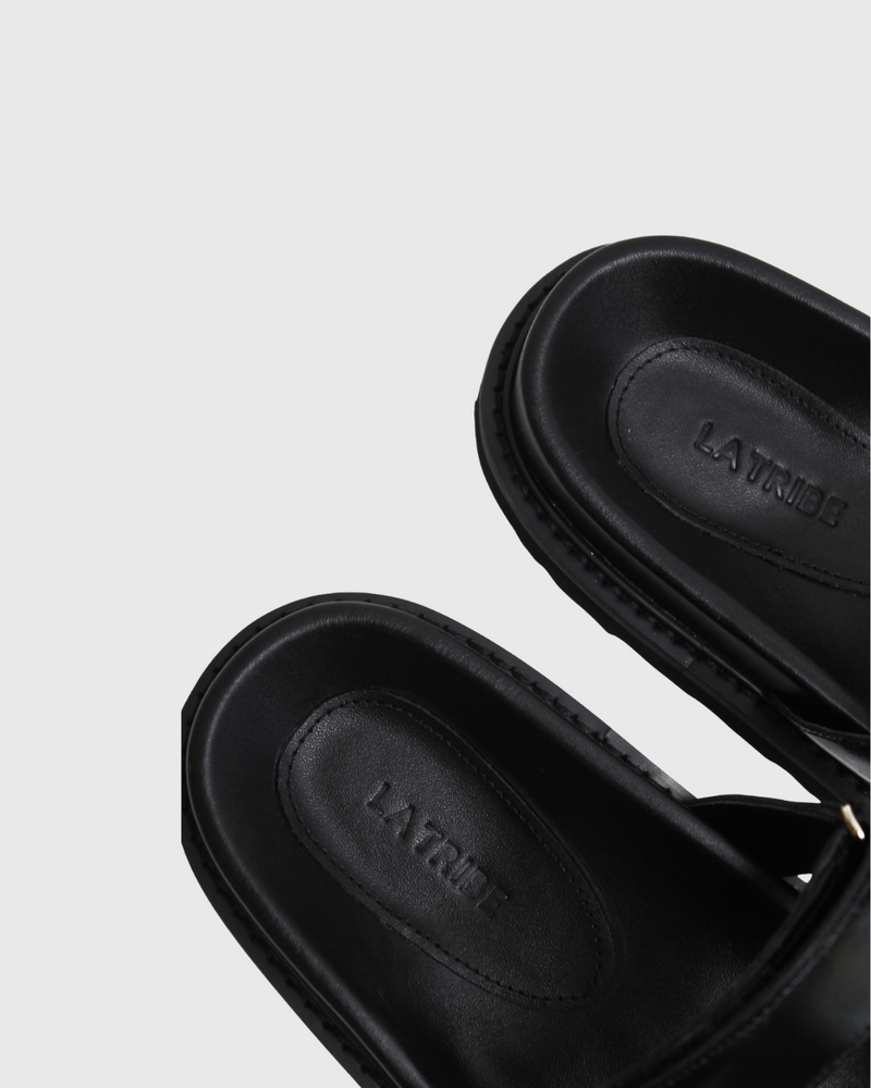 Olive Slide Black