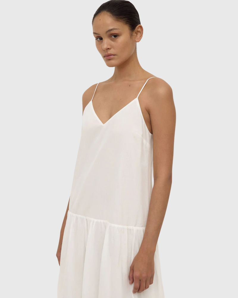 Masie Maxi Dress White