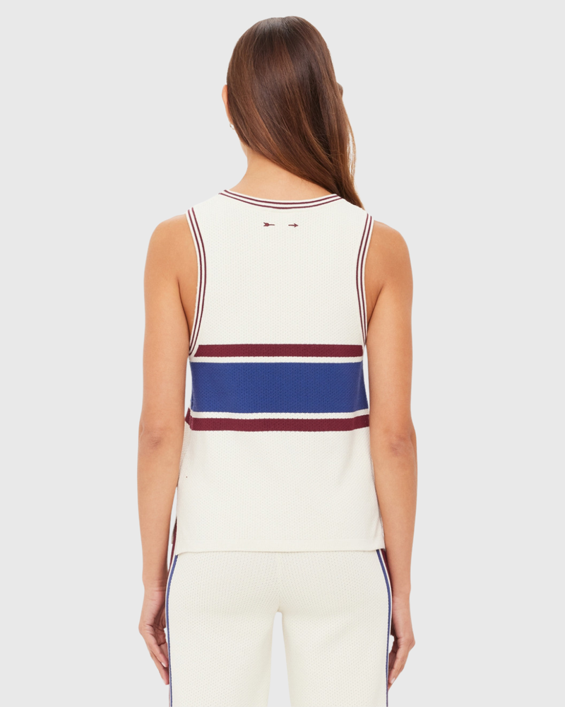 Adesa Vilde Knit Tank Top Natural