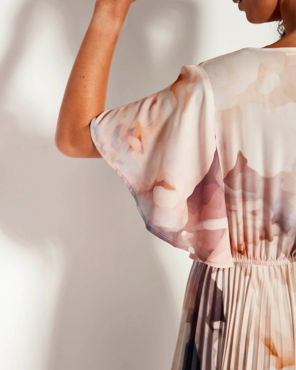 Marais Dress (Bloom Crepe) Bouquet