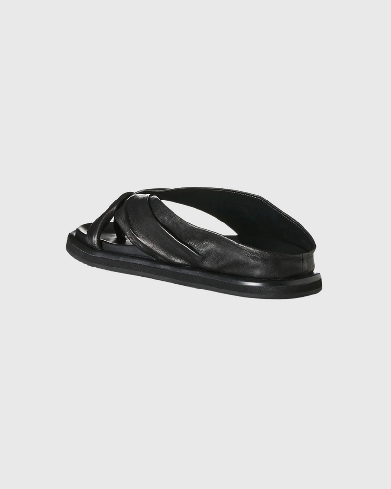 Paola Black Leather