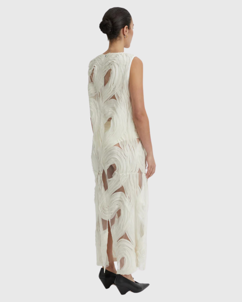 Delmare Dress Ivory