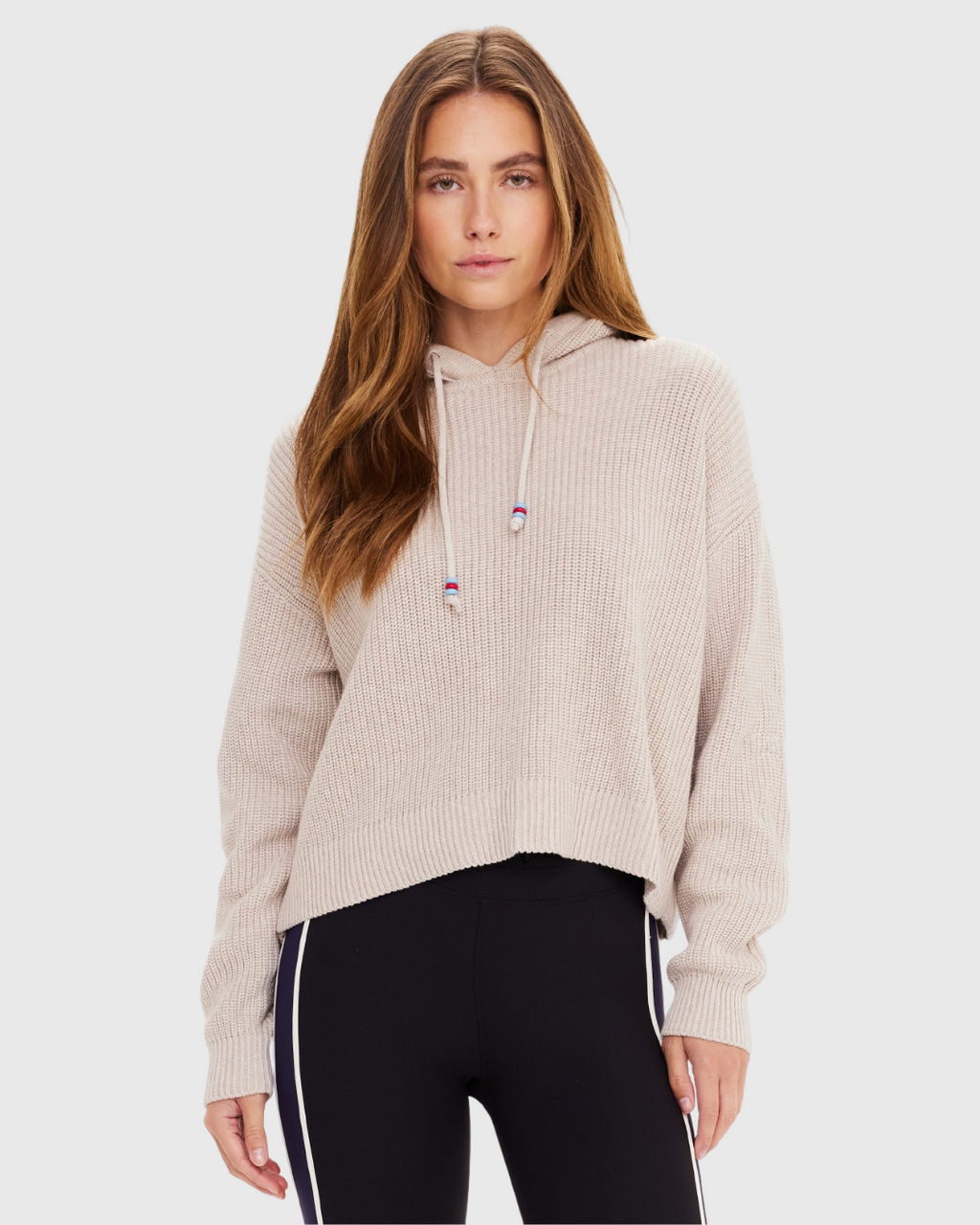 Dune Knit Hoodie Natural