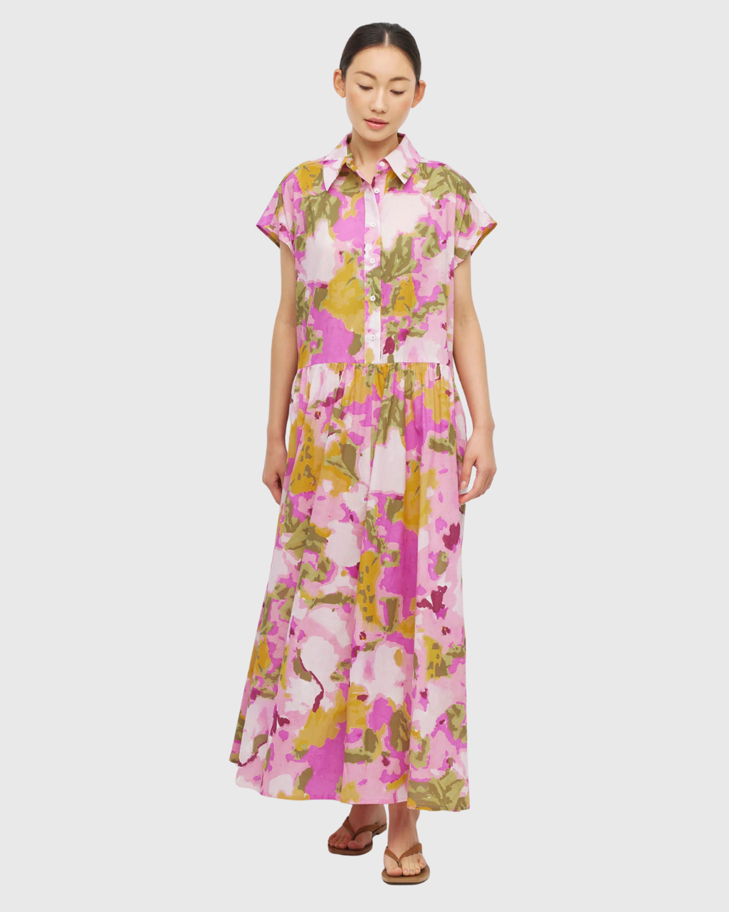 Lenni Dress (Superflora Cotton) Tutti Frutti