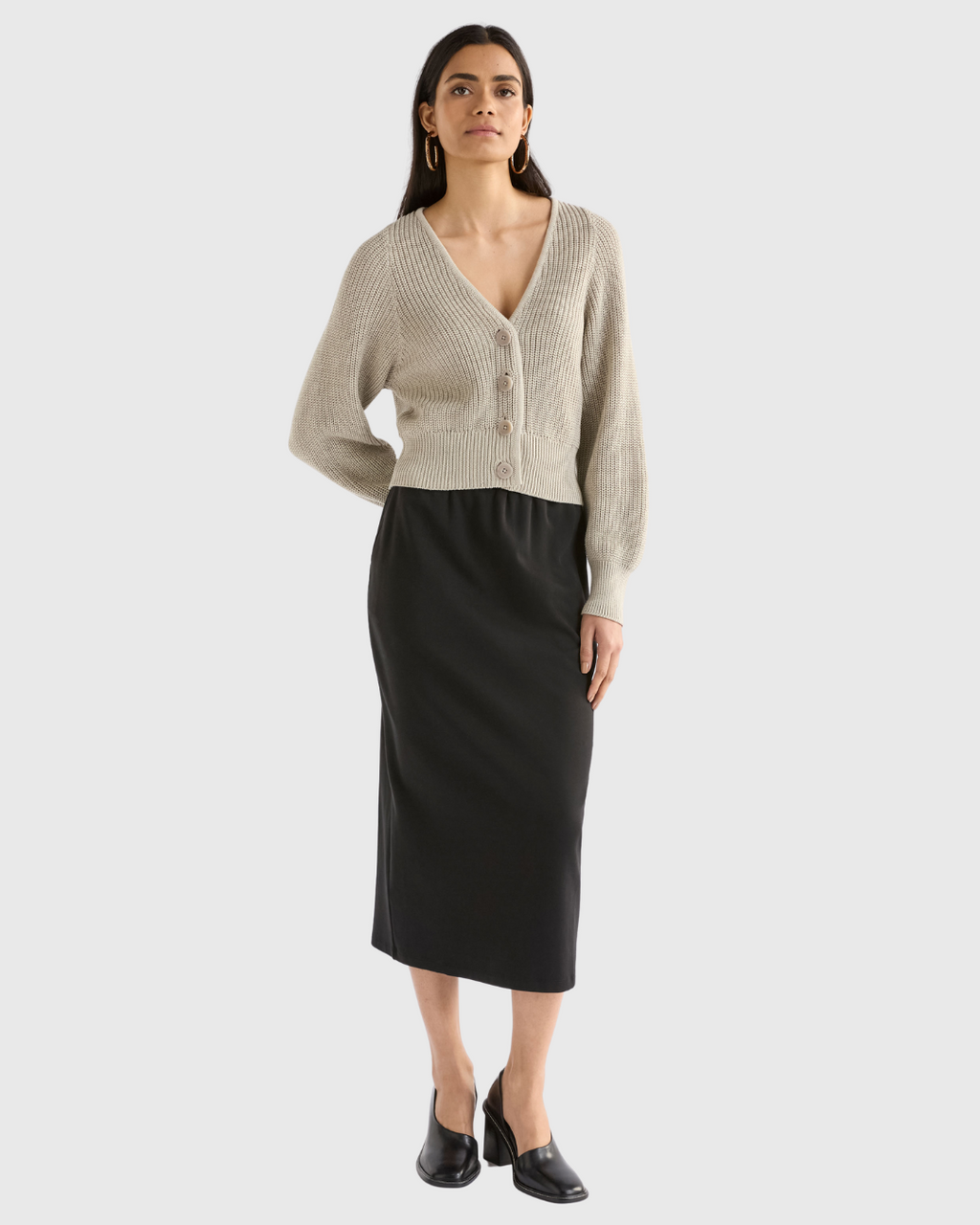 Saari Cardigan Ecru