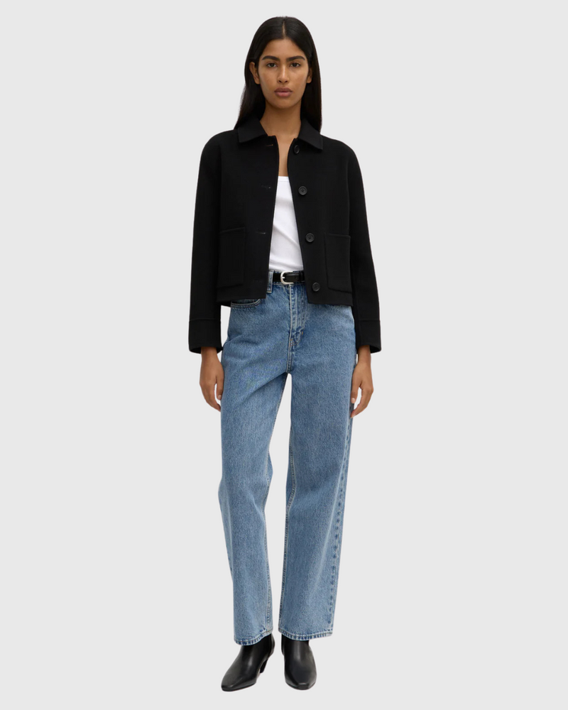 Tasmin Wool Jacket Black