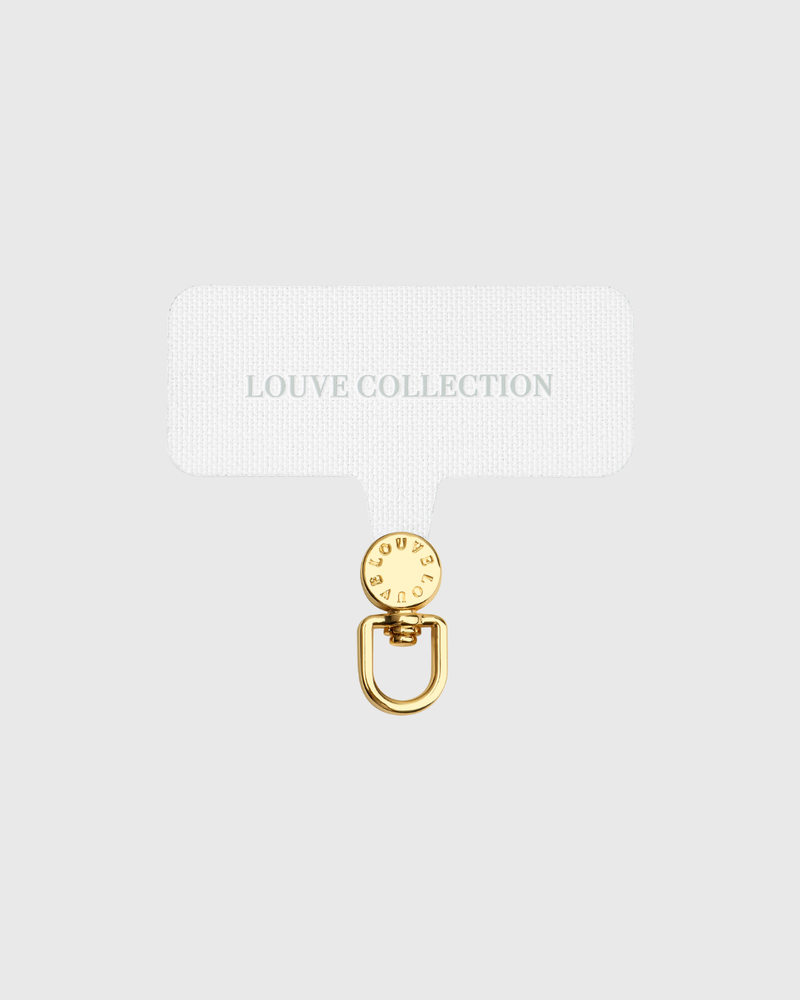 Universal Phone Strap Connector White