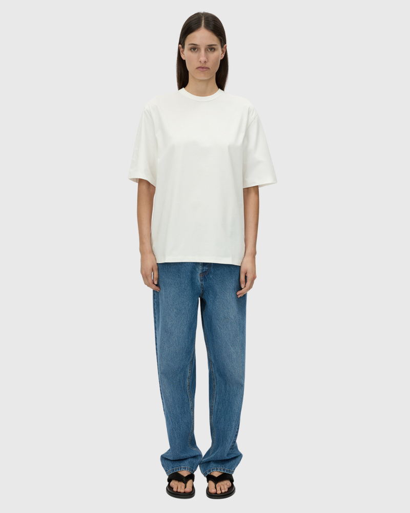Eliasson Monogram Tee Soft White/Slate