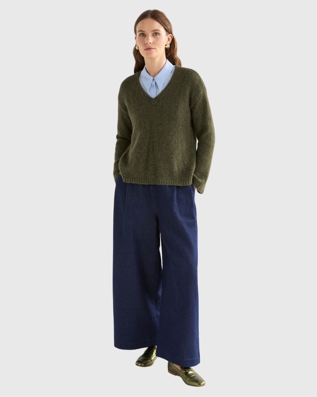 Anken Sweater Dark Olive