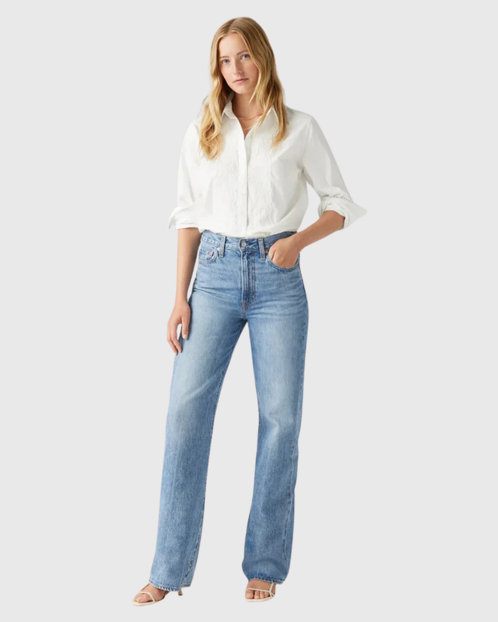 Ribcage Wide-Leg Jean Not The Same