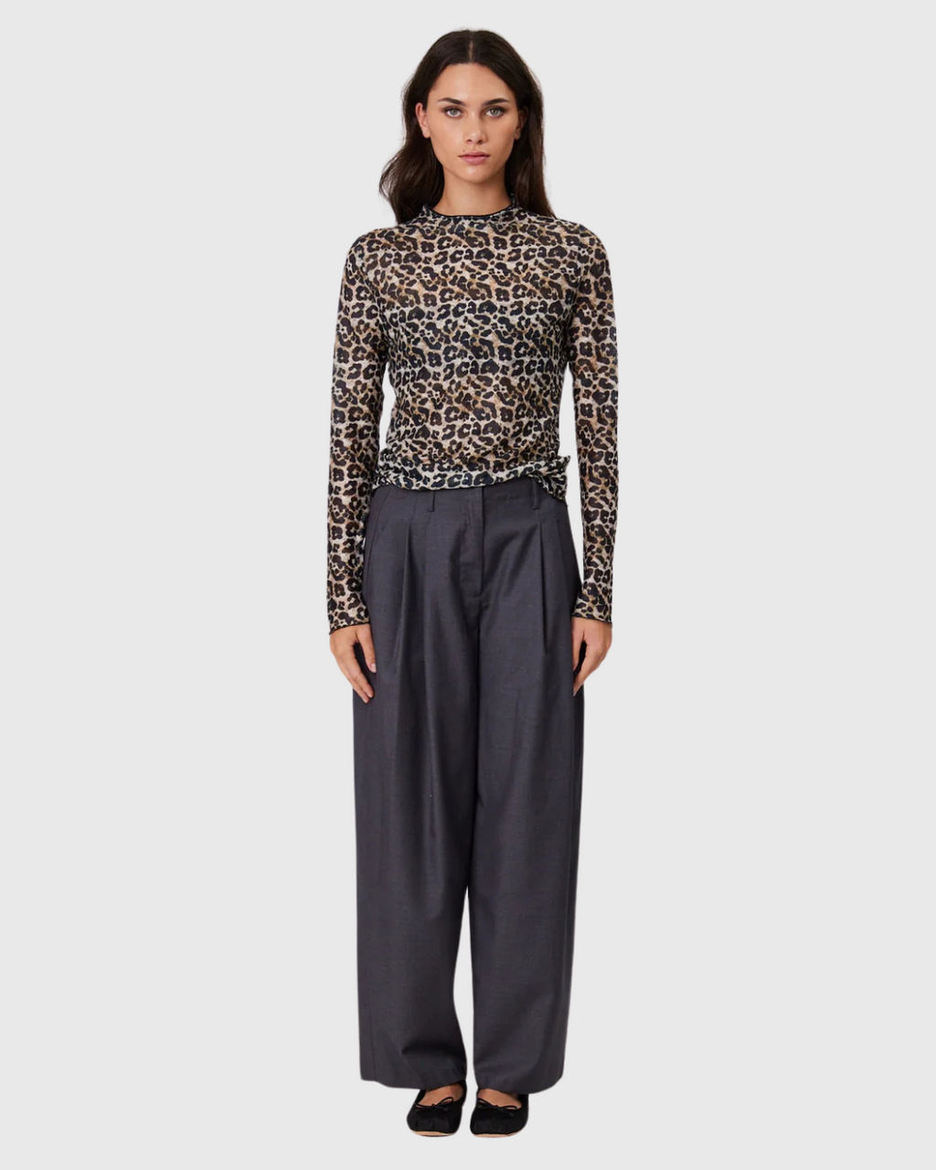 Brydie Top Leopard
